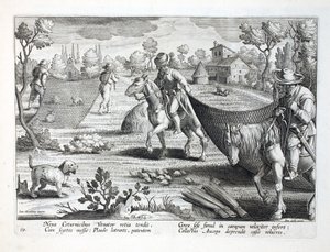 Catching Quail, Illustration from 